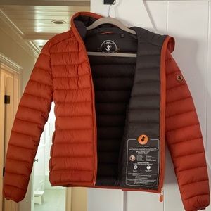 Save the Duck ultra light hooded puffer jacket